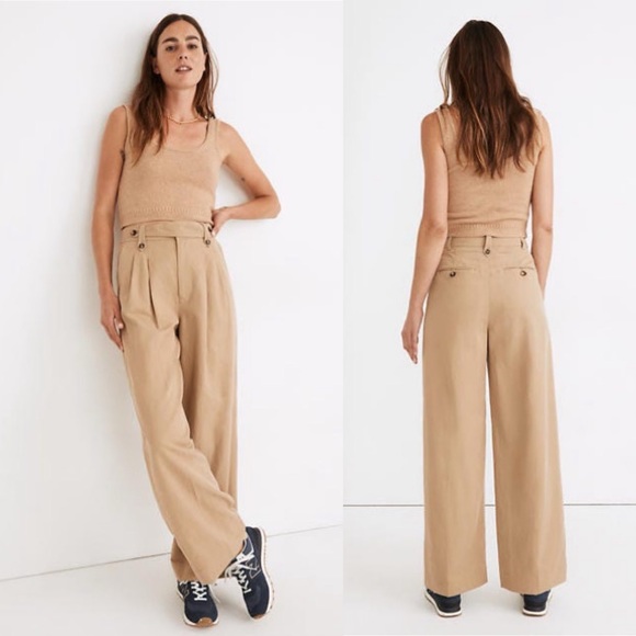 MADEWELL Women’s Harlow Wide-leg Pants - Picture 2 of 12